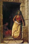 unknow artist Arab or Arabic people and life. Orientalism oil paintings 611 USA oil painting artist
